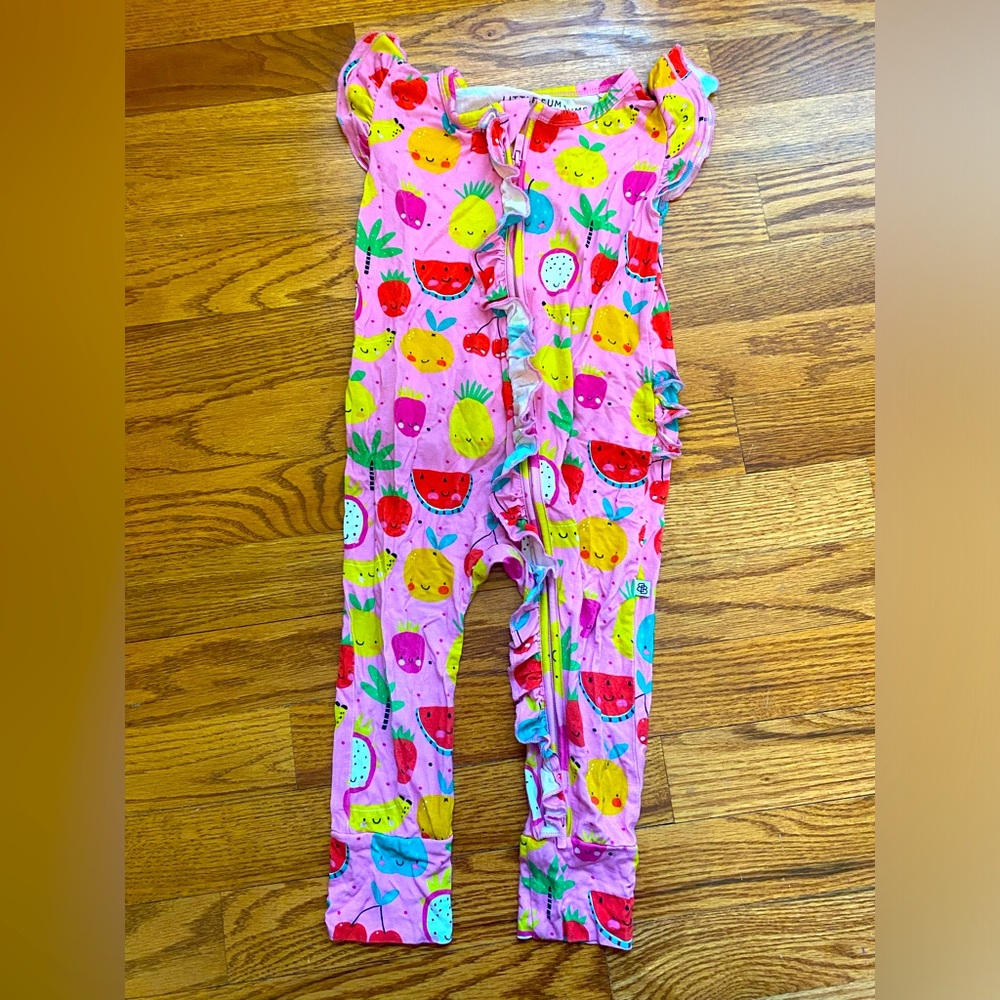 Little Bum Bums- Cap Sleeve Romper